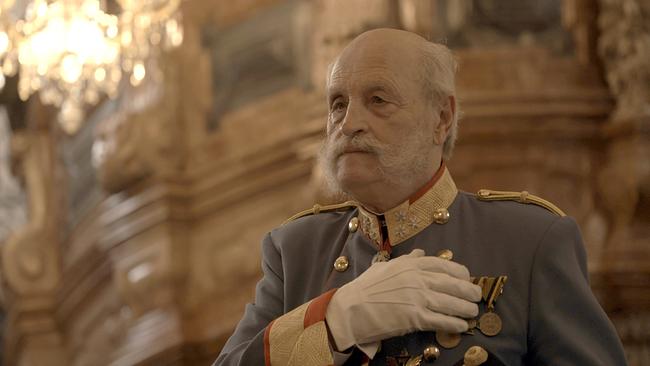 Fritz Jares als Kaiser Franz Joseph