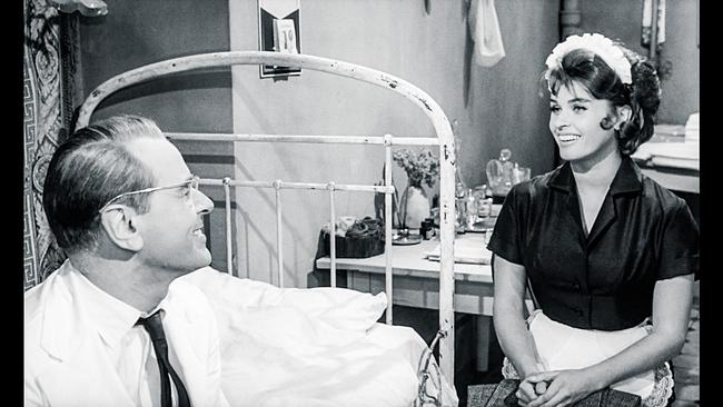 "Es muss nicht immer Kaviar sein" Filmausschnitt 1961 mit Senta Berger und O.W. Fischer