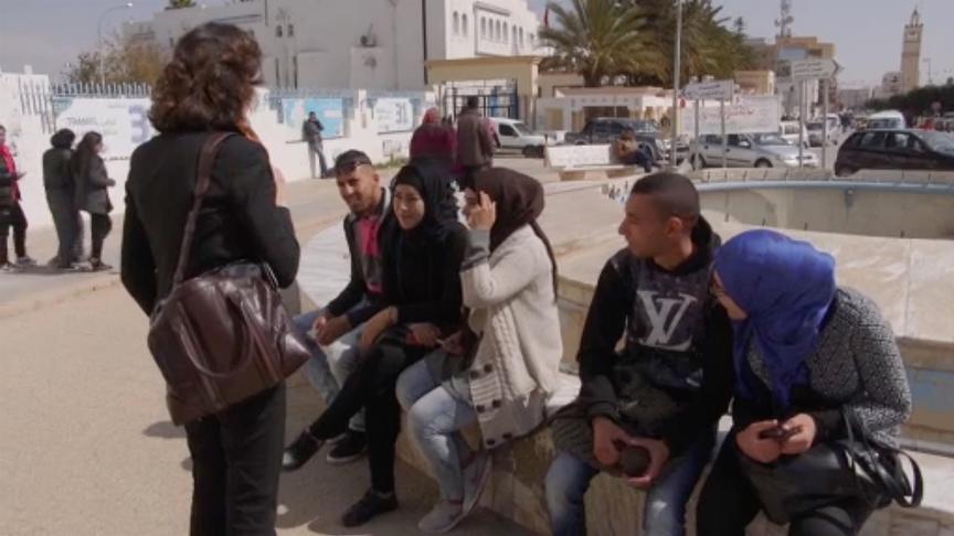 Jugendliche in Sidi Bouzid