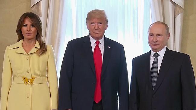 Melania Trump, Donald Trump, Wladimir Putin