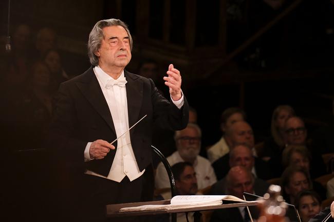 Riccardo Muti mit den Wiener Philharmonikern