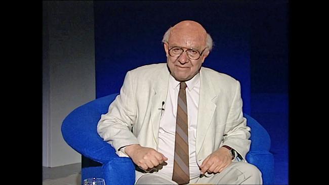 Heinz Holecek als Marcel Reich-Ranicki