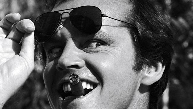 Jack Nicholson bei den Internationalen Filmfestspielen in Cannes 1974