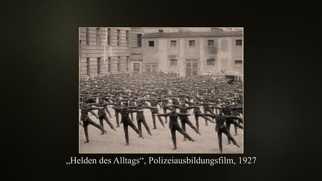 1927 Polizeiausbildung