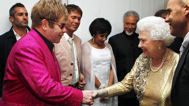 Elton John, Queen Elizabeth II