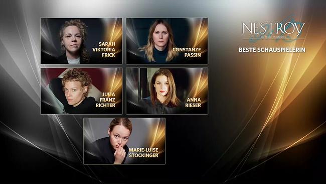 © ORF Nominierungen "Beste Schauspielerin"