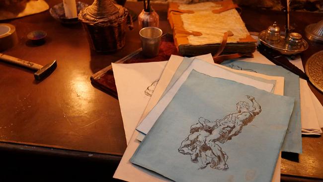 © ORF/arte/gebrueder beetz filmproduktion Tintoretto Skizze