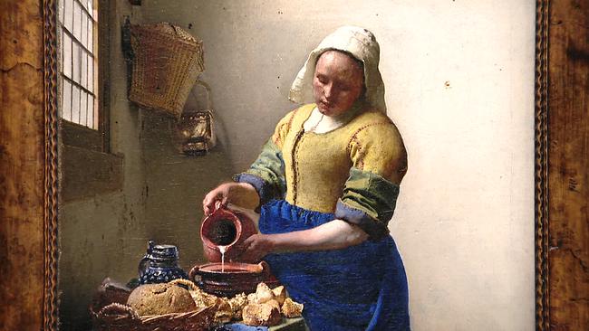 "Dienstmagd mit Milchkrug" von Vermeer
