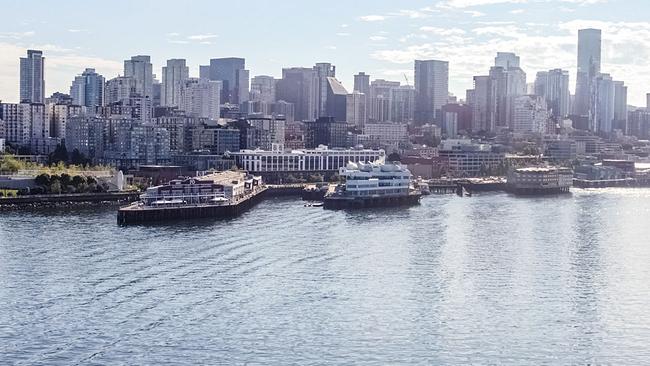 Der Schiffsverkehrt vor der Küstenstadt Seattle, USA, verursacht viel Lärm im Meer und bedroht damit die dort lebenden Meeressäuger.