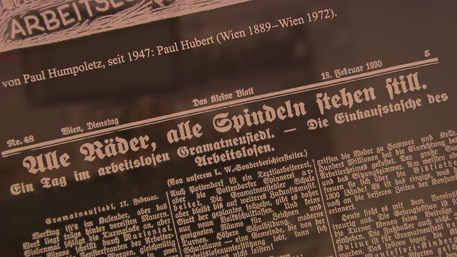 Historischer Zeitungsausschnitt