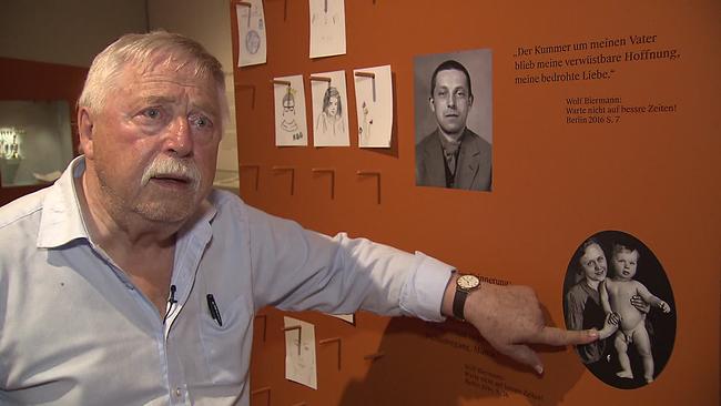 © ORF Ausstellungsansicht Wolf Biermann