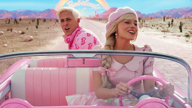 Margot Robbie, Ryan Gosling im Film "Barbie"
