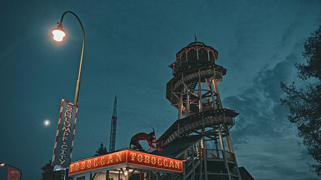 Legendenumrankt: der Toboggan im Wurstelprater