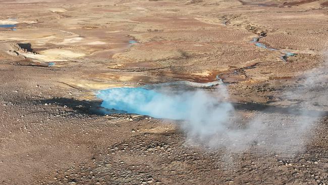 Heiße Quelle in Island