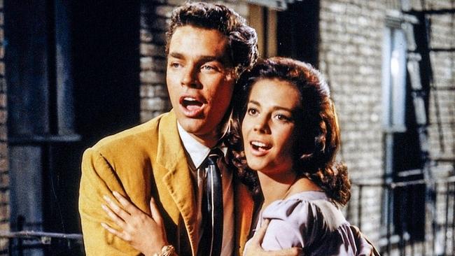 Richard Beymer und Natalie Wood, Hauptdarsteller der Verfilmung der „West Side Story“