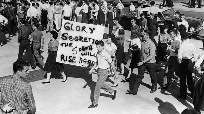 Rassentrennungsbeführworter in New Orleans, 1960