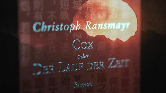 Cover: "Cox: oder der Lauf der Zeit" Roman von Christoph Ransmayr.