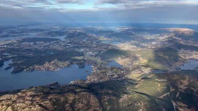 Norwegen aus der Vogelperspektive