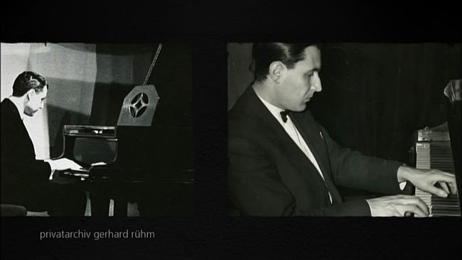 Buch und Foto Gerhard Rühm
