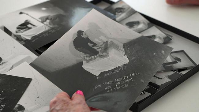 Foto Kunstaktion Valie Export