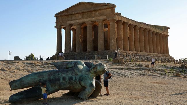 © APA/AFP/ludovic Marin Tal der Tempel Agrigento