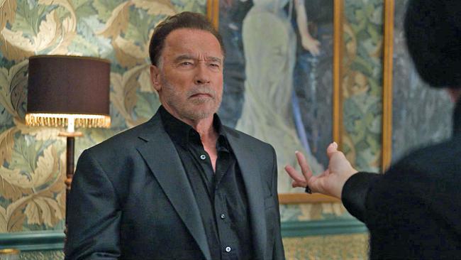 Filmstill "Fubar" Arnold Schwarzenegger