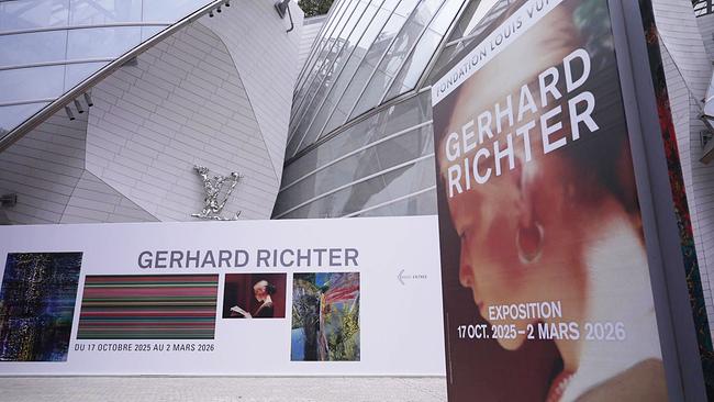 ©  Ausstellungsansicht Gerhard Richter in der Fondation Louis Vuitton