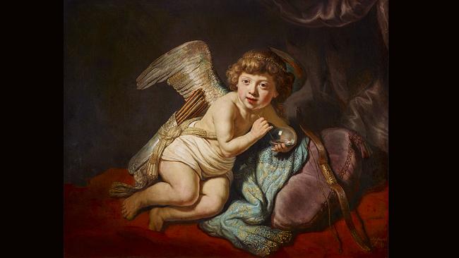 Rembrandt van Rijn, Amor mit Seifenblase