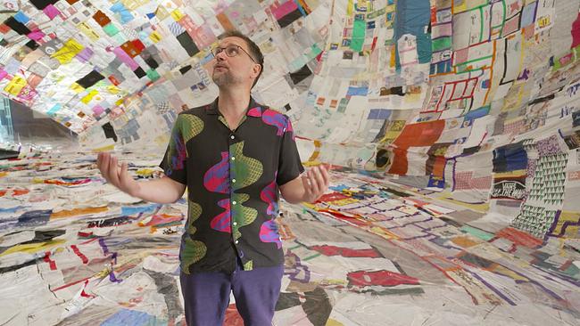 © ORF Tomas Saraceno im Interview