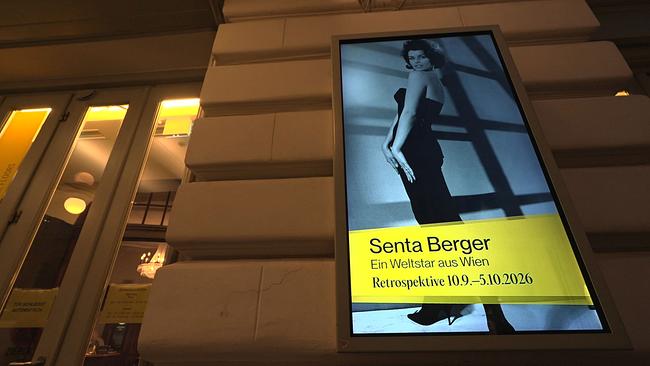 Plakat Retrospektive Senta Berger  - Filmarchiv Wien