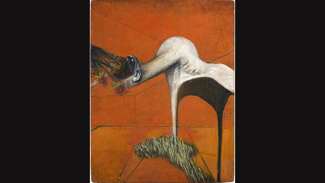 Francis Bacon: Figurenstudie ("Fury"), ca. 1944