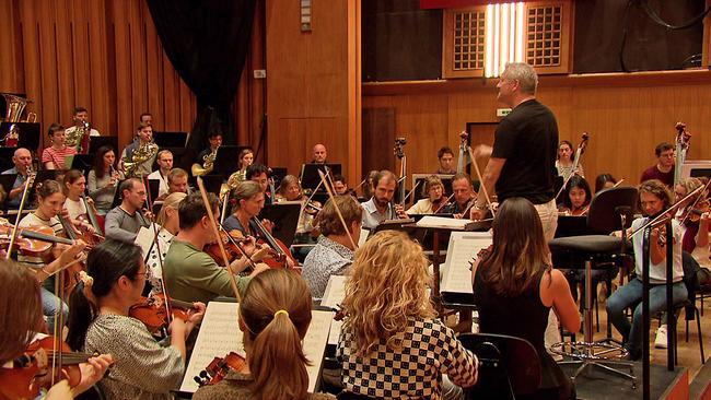 © ORF RSO Wien mit Dirigent Markus Poschner bei Probe