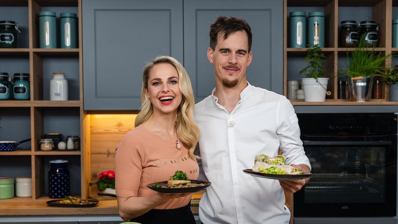 Silvia Schneider und Chefkoch Jonathan Burger