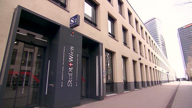 Zu sehen ist die Magistratsabteilung 40 der Stadt Wien gezeigt - zuständig für Soziales