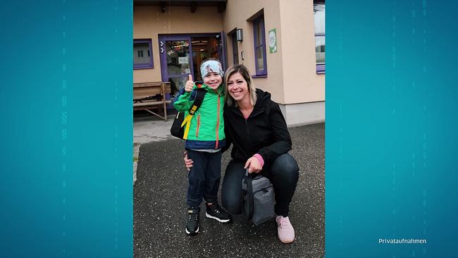 © Privat Das Foto zeigt den Jayden mit seiner Mutter