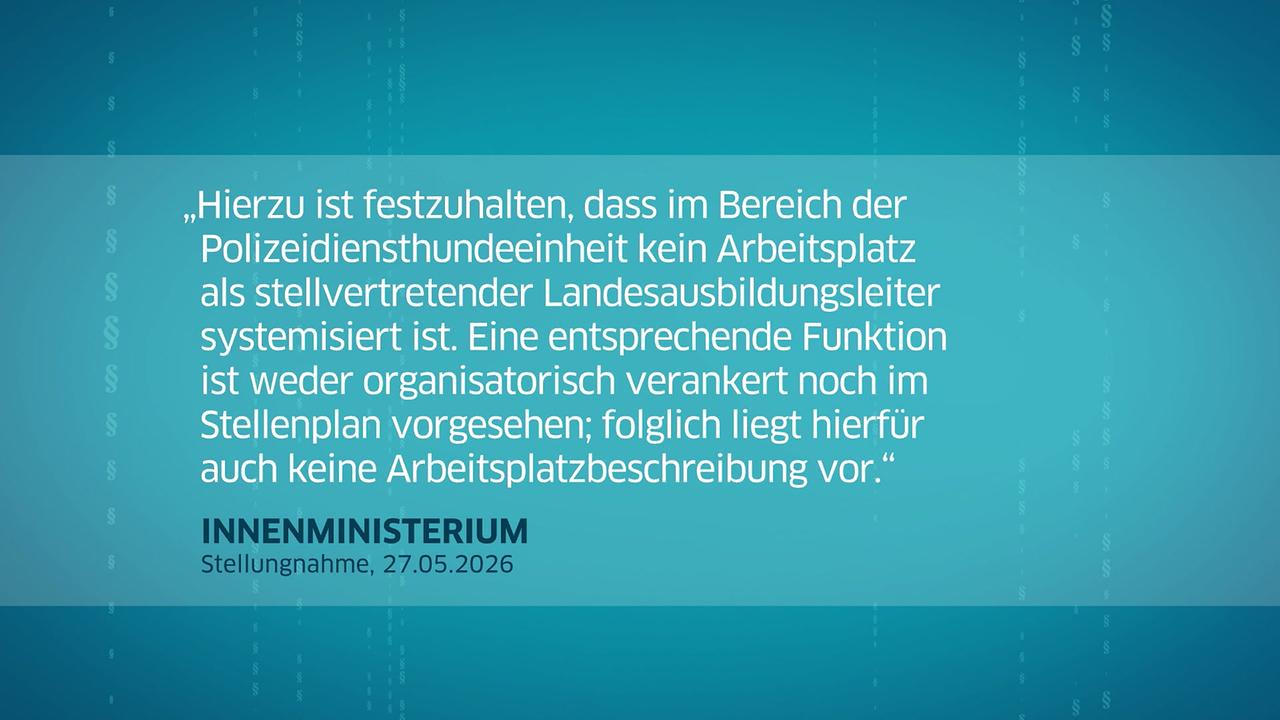 © ORF / Peter Giczy Die Stellungnahme des Innenministeriums ist zu sehen