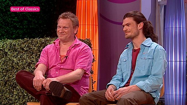 Felix, Biobauer und Manfred, Behindertenbetreuer