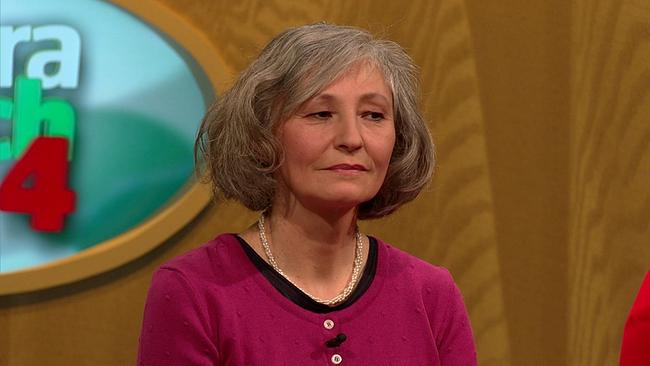 © ORF Andrea, Schauspielerin, Historikern und Fotografin, graue, Kinnlange Haare