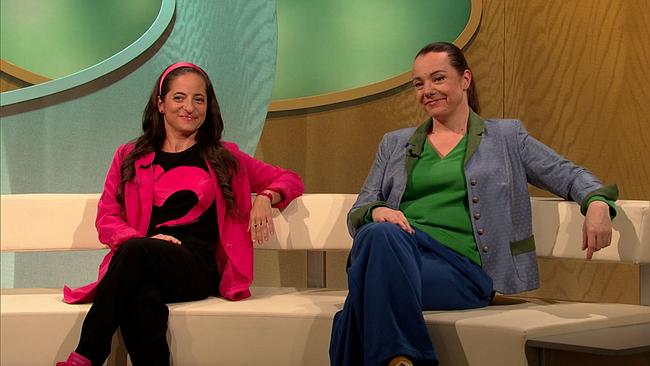 Caroline Athanasiadis, Kabarettistin, und Gudrun Nikodem-Eichenhardt