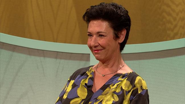 Andrea Händler, Schauspielerin und Kabarettistin, dunkle, kurze Haare