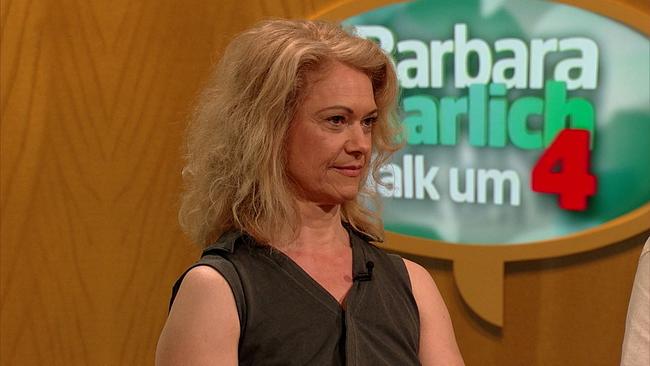 Grischka Voss, Schauspielerin, Autorin und Regisseurin, blonde, Schulterlange, leicht gewellte Haare