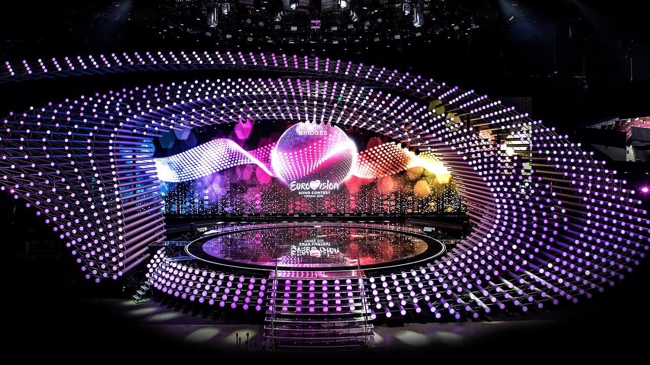 © Roman Zach-Kiesling ESC-Bühne in der Stadthalle 2015
