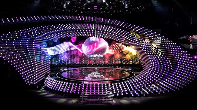 ESC-Bühne in der Stadthalle 2015