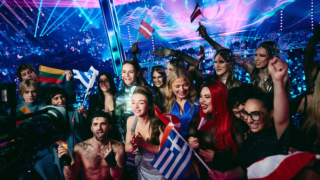 © Sarah Louise Bennett All the action from the Green Room during the Section Semi-Final of the 69th Eurovision Song Contest
