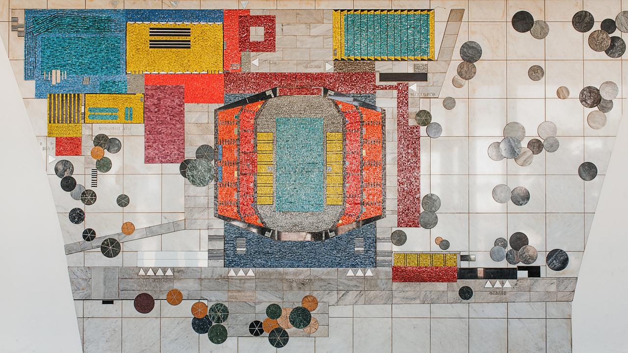 © Eva Kelety Orientierungsplan der Wiener Stadthalle