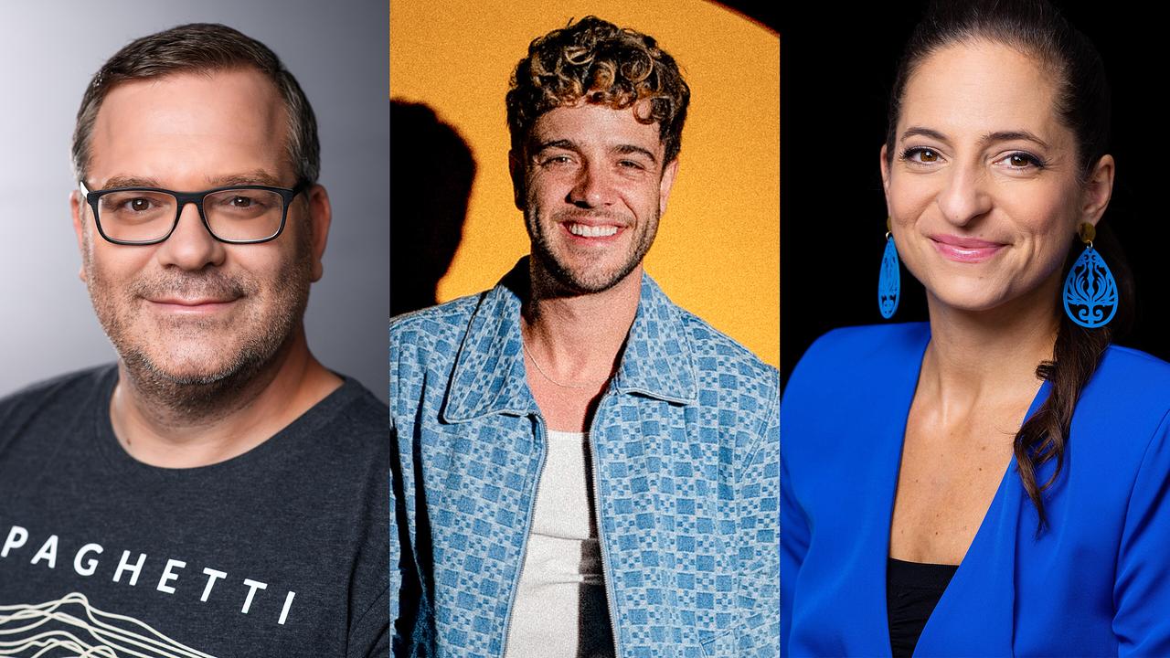 Elton, Luca Hänni und Caroline Athanasiadis