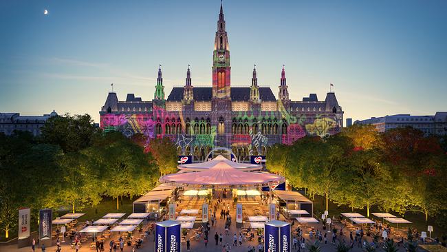 "Eurovision Village" am Rathausplatz