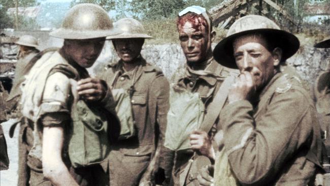 Im Bild: In der Schlacht an der Somme im Jahr 1916, der tödlichsten des Krieges, treten die Streitkräfte des britischen Empire gegen die Deutschen an.
