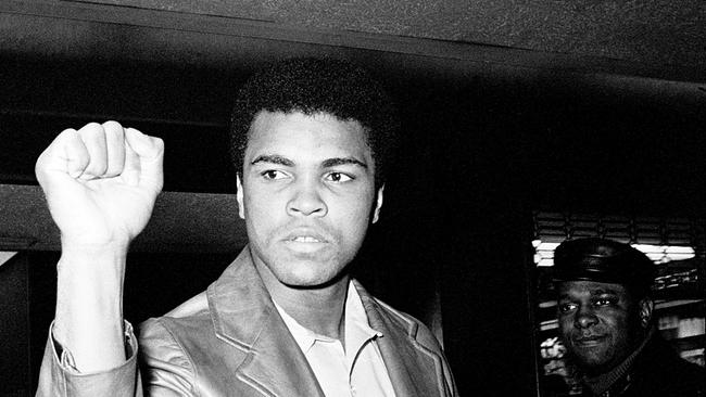 Im Bild: Muhammad Ali in New York. 15. Dezember 1970.