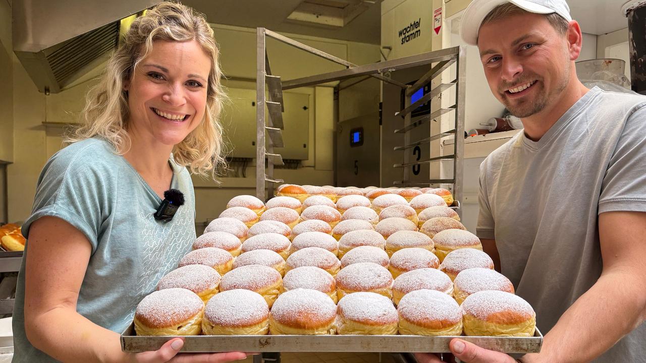 Krapfen backen